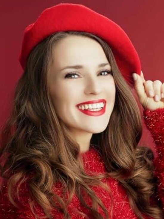 French Wool Beret Hats Solid Color Classic Beanie Winter Red Cap Painter Berets main image 16